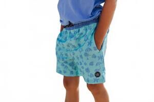 NEW FEATHER 4 ARROW volley trunks in aqua crystal